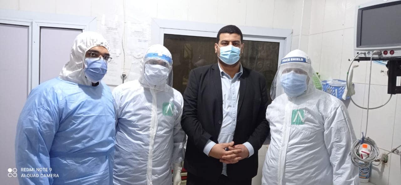 إجراء اول ولادة لمصابة بكورونا في قسم عزل مستشفى سيدي سالم