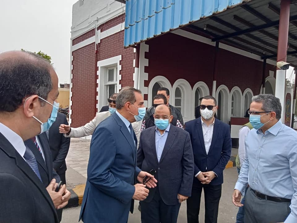 وزيرا التنمية المحلية والأثار يتفقدا مسار العائلة المقدسة بكفر الشيخ