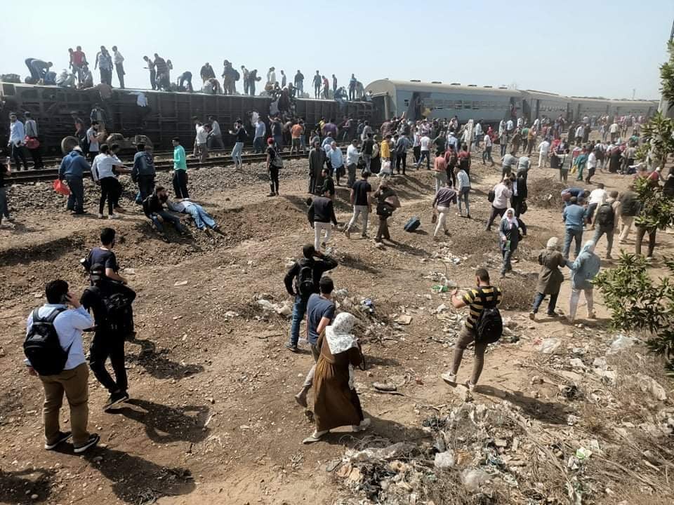 حادث قطار بنها