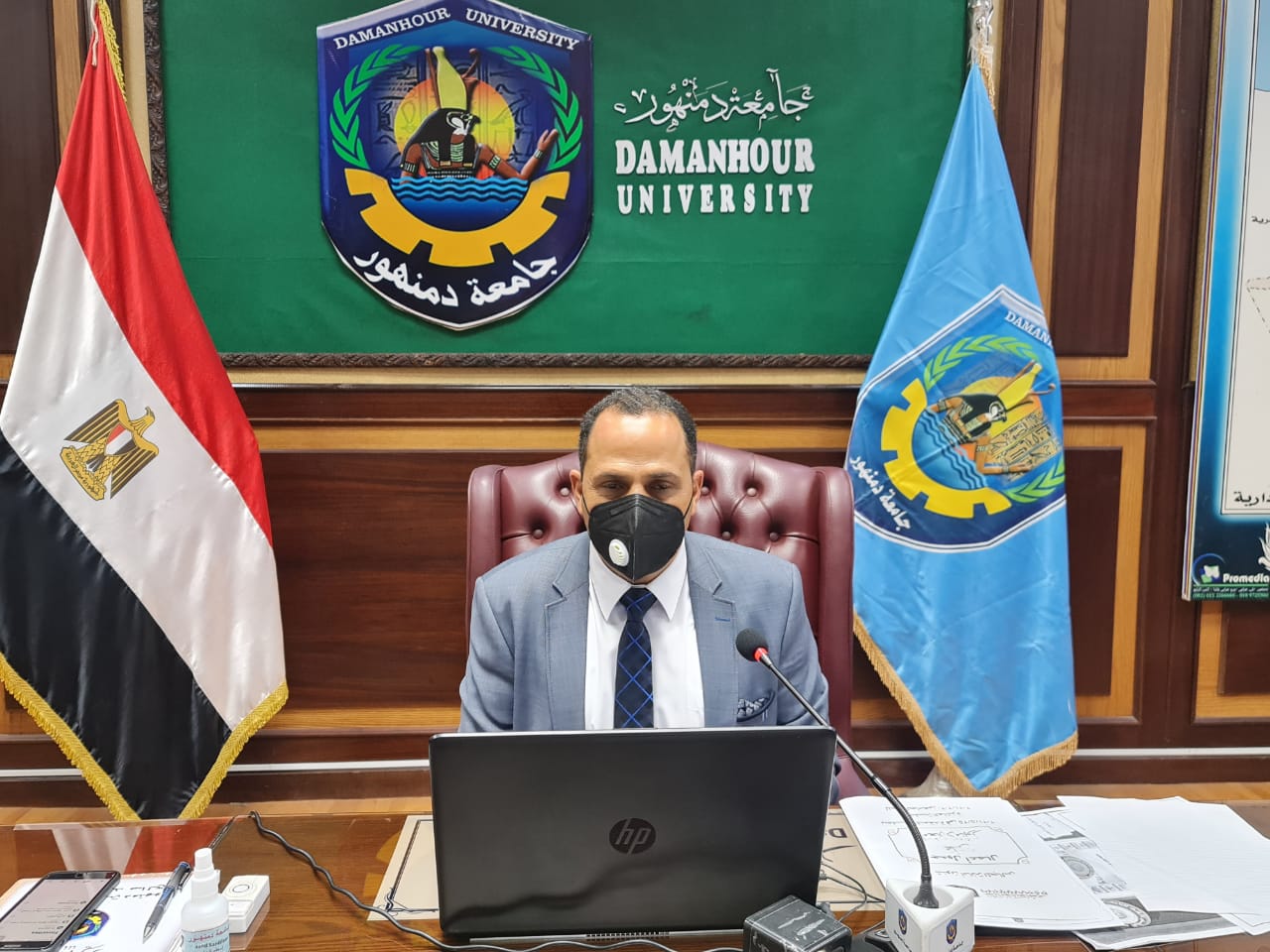 عبيد صالح رئيس جامعة دمنهور