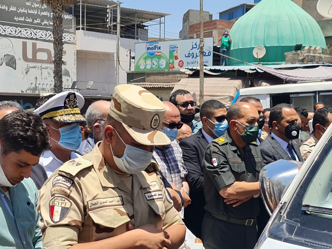 جنازة العقيد خالد العريان