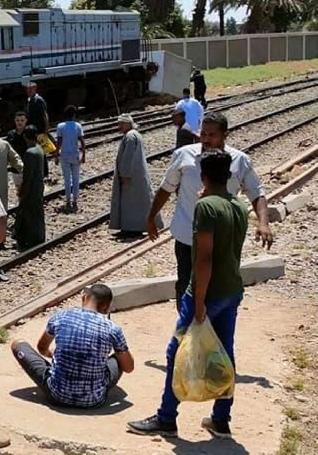 حادث قطار نجع حمادي