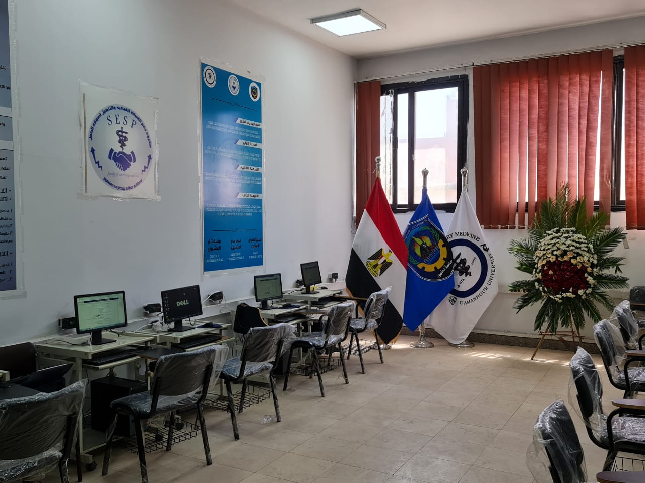 جامعة دمنهور تستقبل طلاب المرحلة الأولي في أولي أيام التنسيق