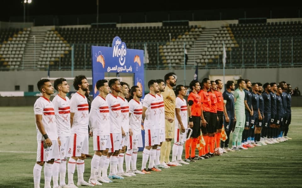 نتيجة مباراة الزمالك وإنبي