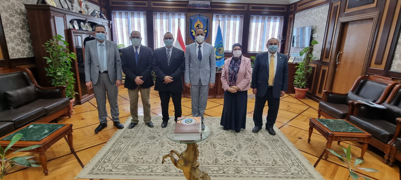 زيارة محاكاة لطب بيطري دمنهور إستعدادا لإعتمادها