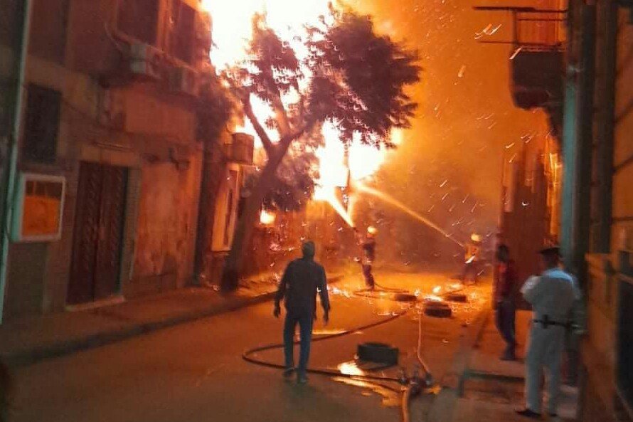الحريق