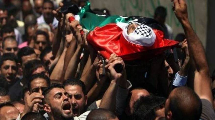 استشهاد شاب فلسطيني