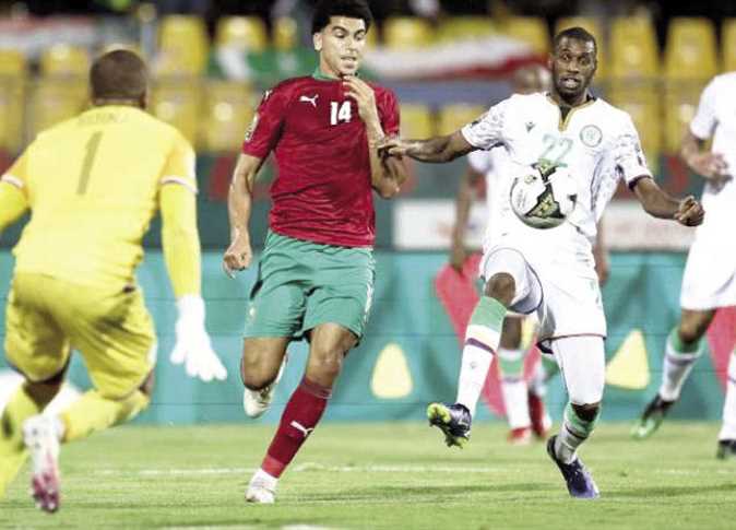 مُنتخب المغرب و مُنتخب الجابون
