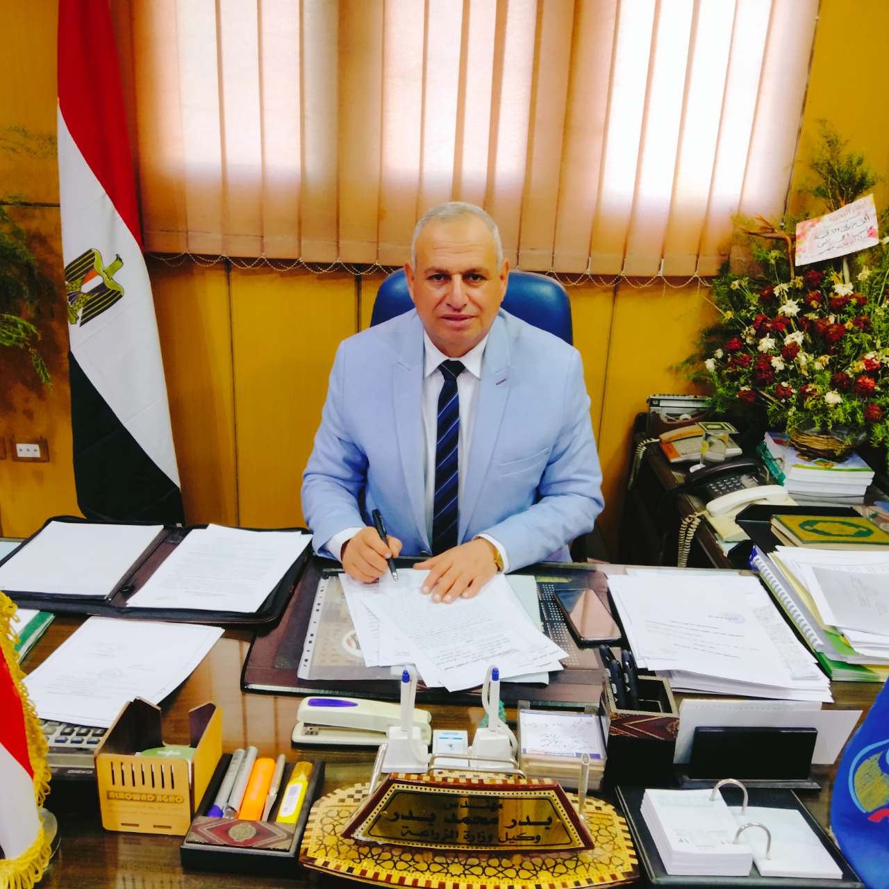 الأراضي الزراعية بمراكز البحيرة