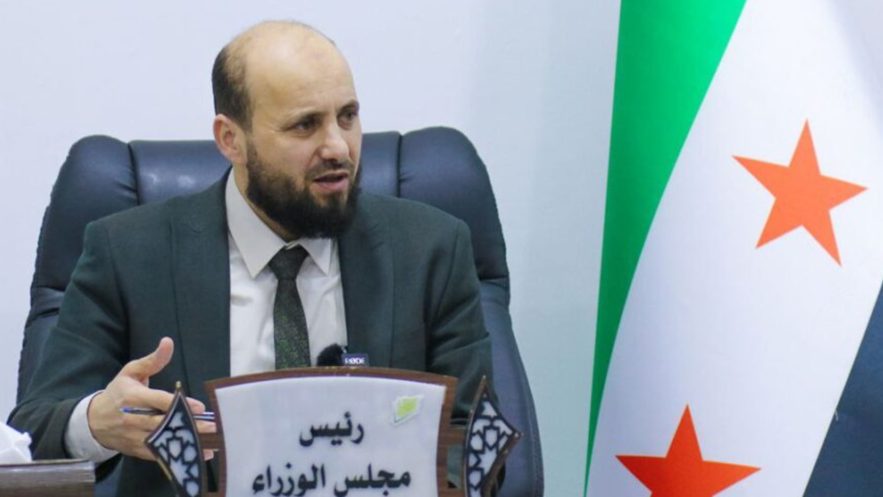 محمد البشير - رئيس الوزراء الانتقالي في سوريا