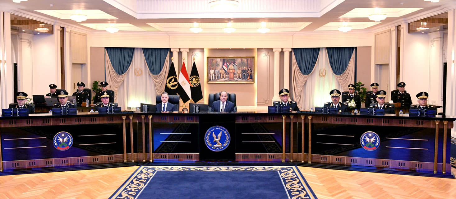 الرئيس السيسي يزور أكاديمية الشرطة