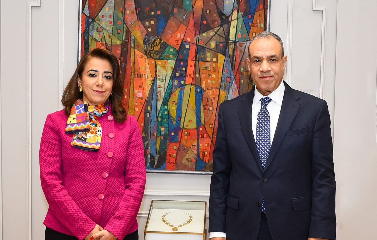وزير الخارجية يستقبل المرشحة لمنصب نائب رئيس مفوضية الاتحاد الأفريقي