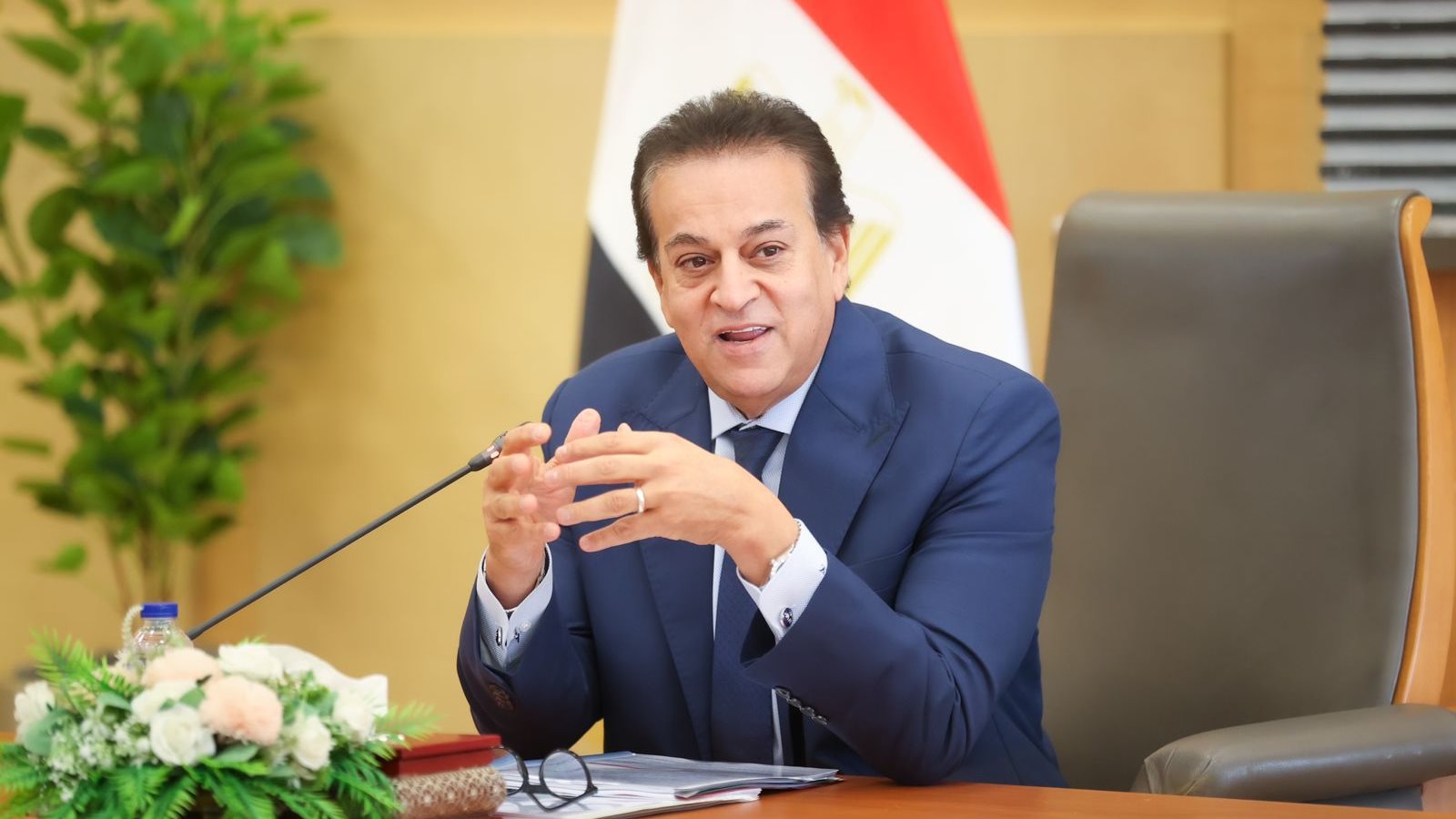 الدكتور خالد عبدالغفار، وزير الصحة والسكان