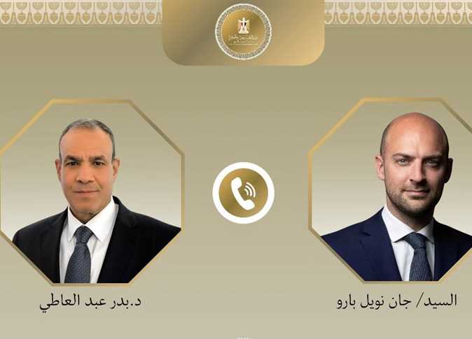 اتصال هاتفي بين وزير الخارجية ونظيره الفرنسي